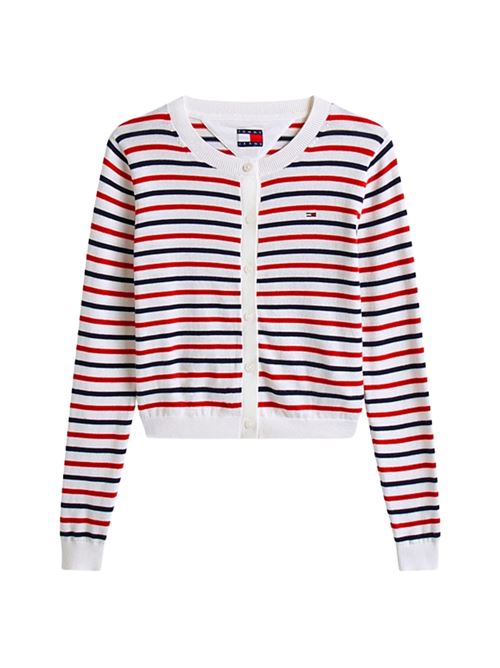 Cardigan in cotone a righe Tommy Jeans | DW0DW209760FG